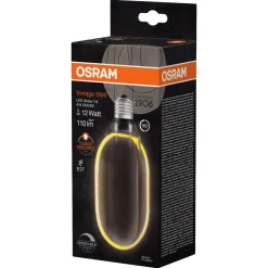 Osram Vintage 1906 Globe Smoke LED-pære E27 dimbar