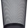 Papirkurv metall, svart