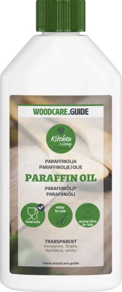 Parafinolje WoodCare.Guide innendørs / utendørs, 250 ml
