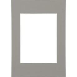 Passepartout A4 på 21 x 29,7 cm, kartong