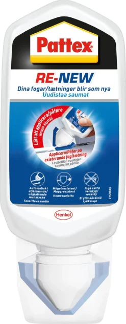 Pattex Silikon Re-new 2.0, hvit