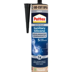 Pattex silikon til kjøkken og bad, grå
