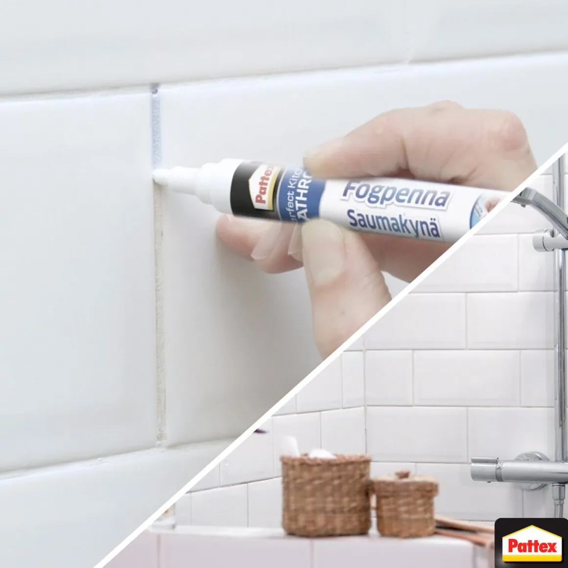 Pattex Grout Reviver fugepenn fliser, 7 ml
