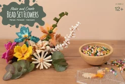 Perlesett blomster hobbysett, fra 12 år