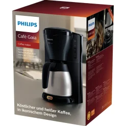 Philips HD7544/20 kaffetrakter med termokanne, svart