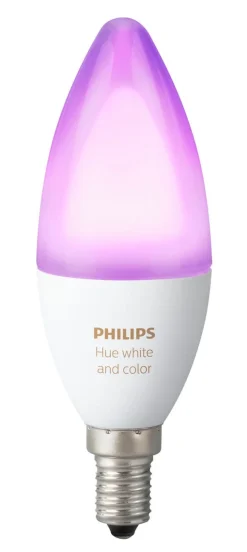 Philips Hue White and Color Ambiance LED-pære E14 mignon
