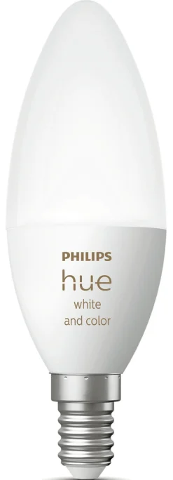 Philips Hue White and Color Ambiance LED-pære E14 mignon
