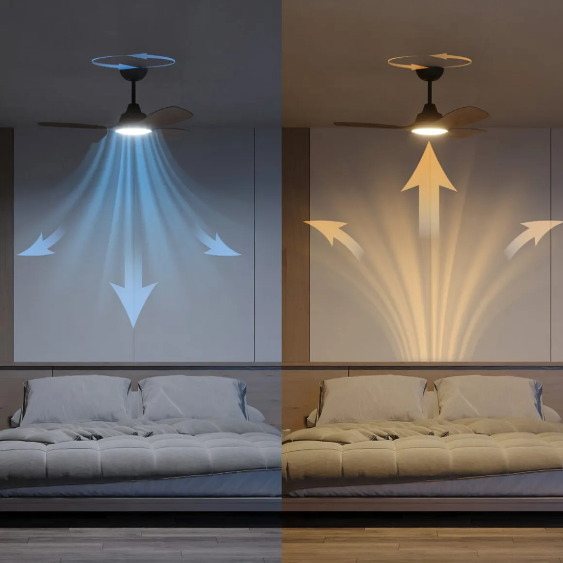 Philips Olas stor takvifte med lys, 106 cm