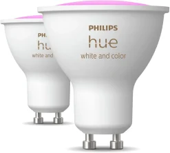 Philips Hue WCA GU10 LED Bluetooth 2-pakning
