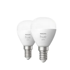 Philips Hue White E14 LED-pære 5,1 W, 2-pakning