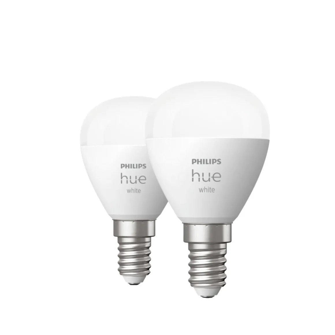 Philips Hue White E14 LED-pære 5,1 W, 2-pakning