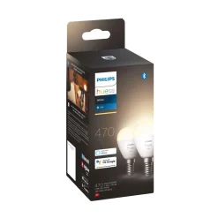 Philips Hue White E14 LED-pære 5,1 W, 2-pakning