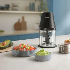 Philips PowerChop minihakker 1 liter HR1501/00