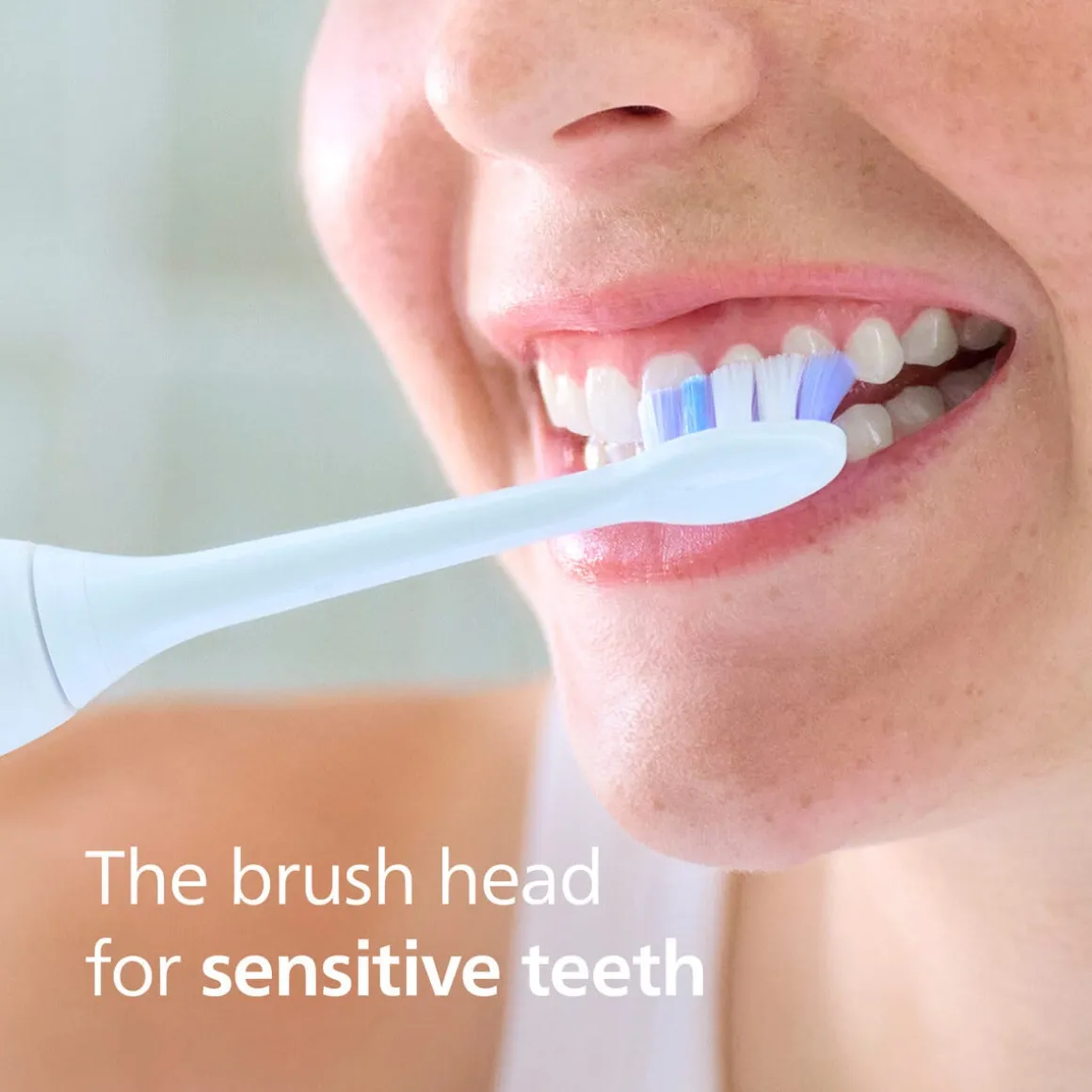 Philips Sonicare S2 Sensitive tannbørstehode hvit, 3-pakning