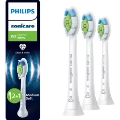 Philips Sonicare W2 Optimal White børstehode, 3-pakning