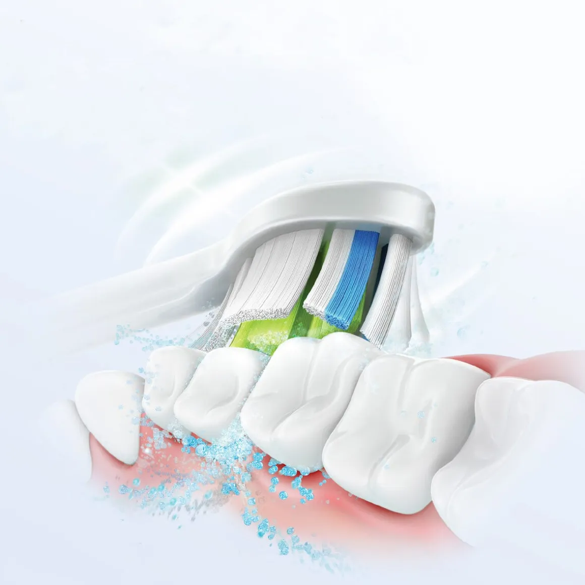 Philips Sonicare W2 Optimal White tannbørstehode hvit
