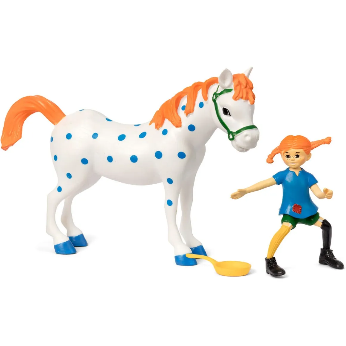 Pippi Langstrømpe og Lilla Gubben figursett, fra 3 år