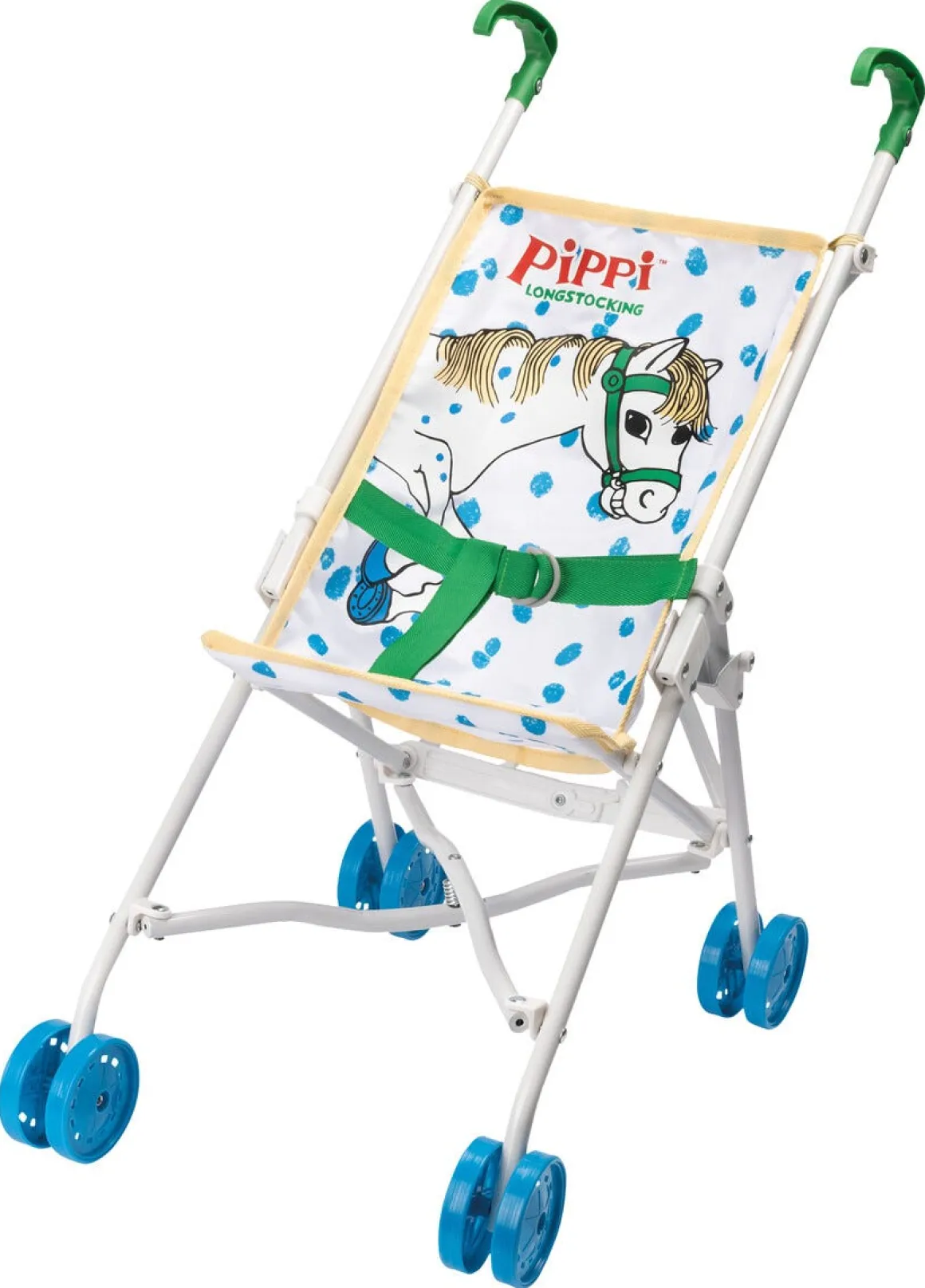 Pippi Langstrømpe dukkevogn, fra 3 år