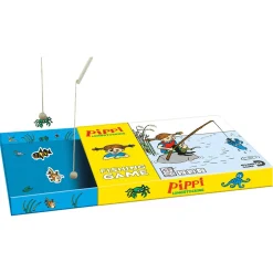 Pippi Langstrømpe magnetisk fiskespill, fra 3 år