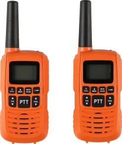 PMR AU208 walkie-talkie 16 kanaler, 2-pakning