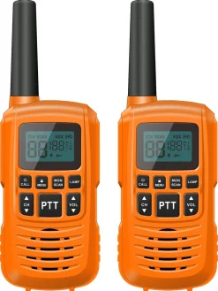 PMR AU208 walkie-talkie 16 kanaler, 2-pakning