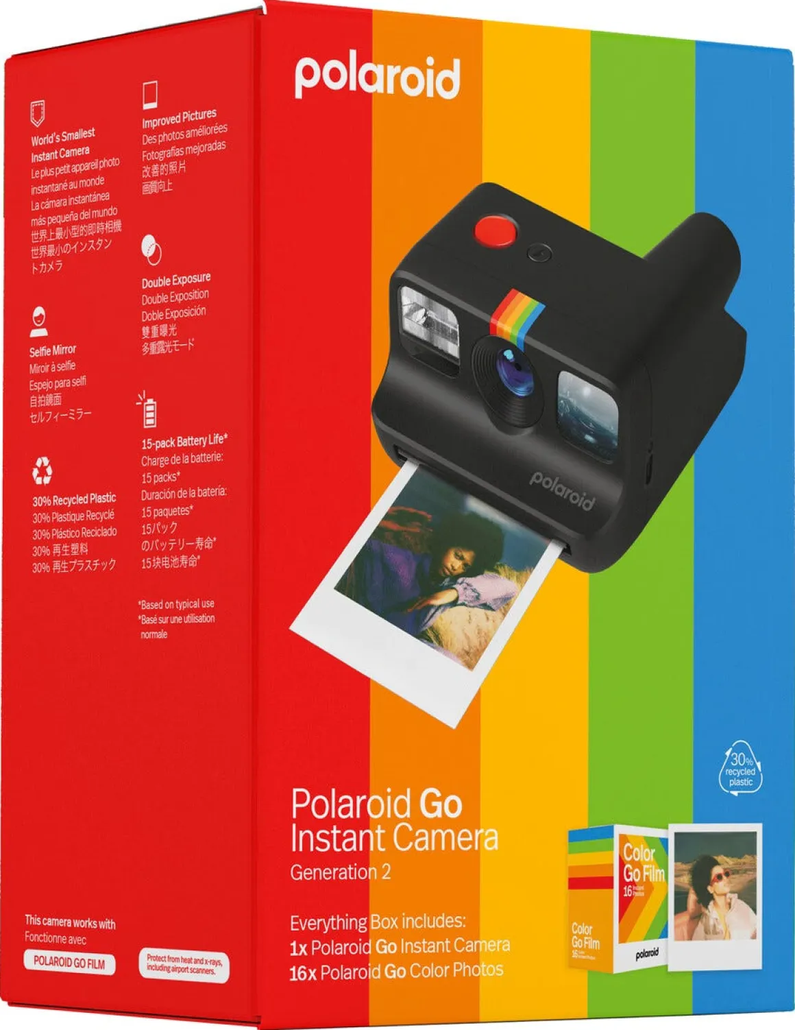 Polaroid Go Gen 2 kamera med filmpakke