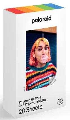 Polaroid HiPrint 2x3 fotopapir, 20 ark