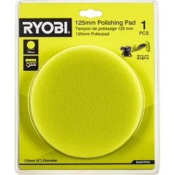 Poleringssvamp medium 125 mm Ryobi R18P-0 poleringsmaskin