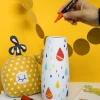 Posca PC-3M merkepenn, basisfarger, 8-pakning 0,9–1,3 mm