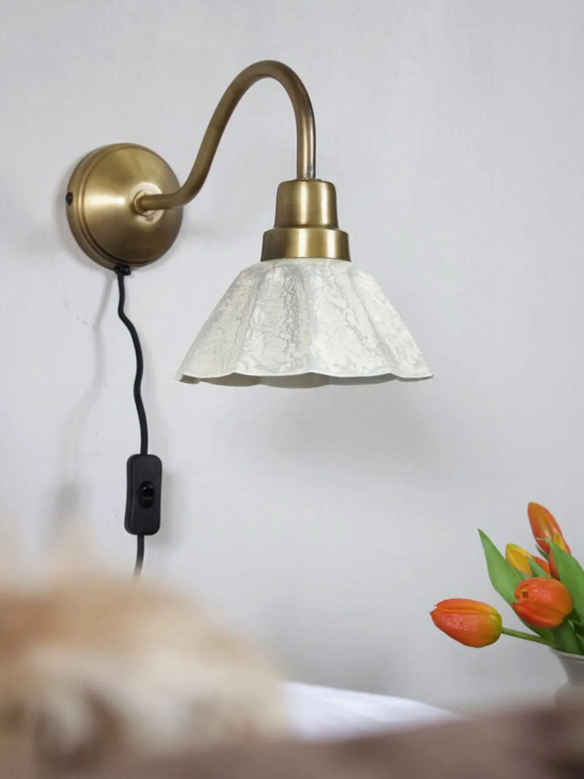 PR Home Ester vegglampe emalje 17 cm