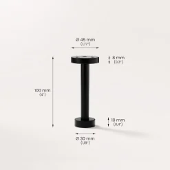 PrettyPegs møbelbein Clas 1-pakning 100 mm