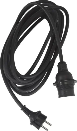 PR Home Flex Out lampeholder med ledning E27, utendørs