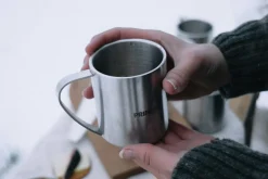 Primus 4-season Mug, rustfri krus med håndtak, 0,2 liter
