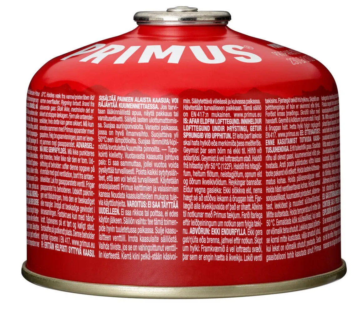 Primus Powergas gassbeholder