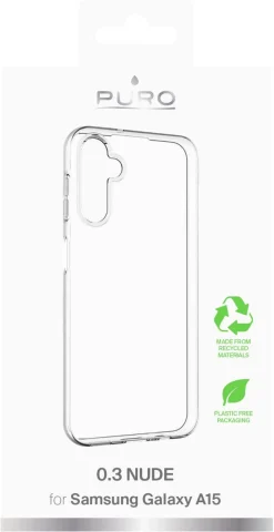 Puro mobildeksel 0.3 Nude til Samsung Galaxy A15