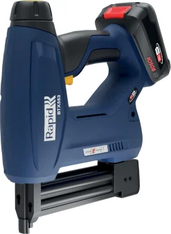 Rapid BTX553 batteridrevet stiftepistol 18 V, med batteri