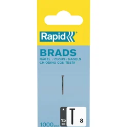 Rapid Nr 8 dykkert til spikerpistol, galvanisert spiker