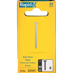 Rapid Nr 8 dykkert til spikerpistol, galvanisert spiker