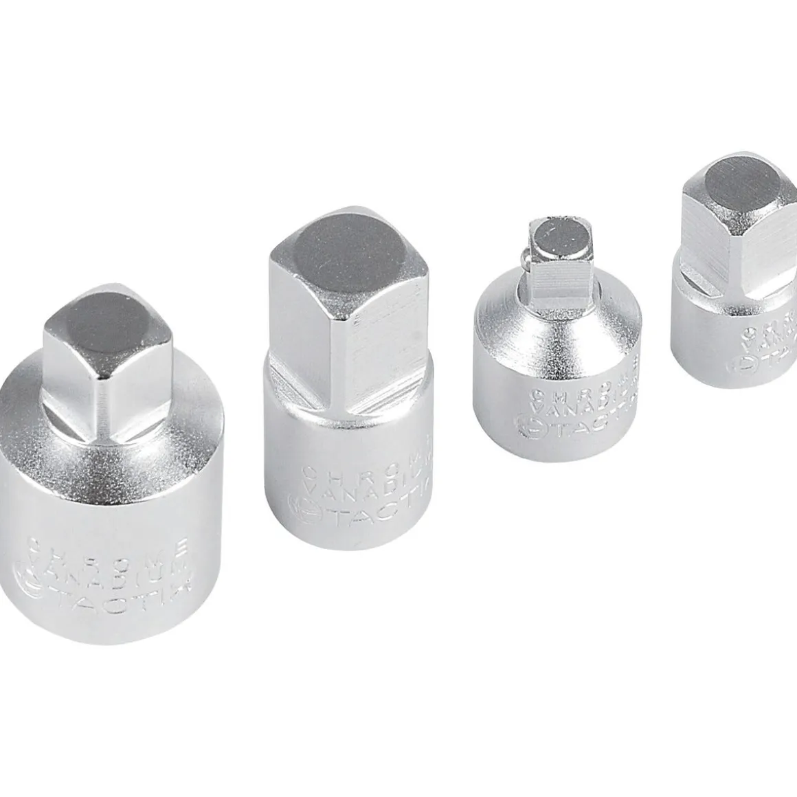 Reduksjonstapp 1/4, 3/8, 1/2", 4 deler