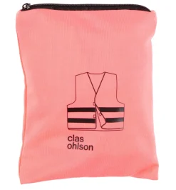 Refleksvest, rosa, Clas Ohlson