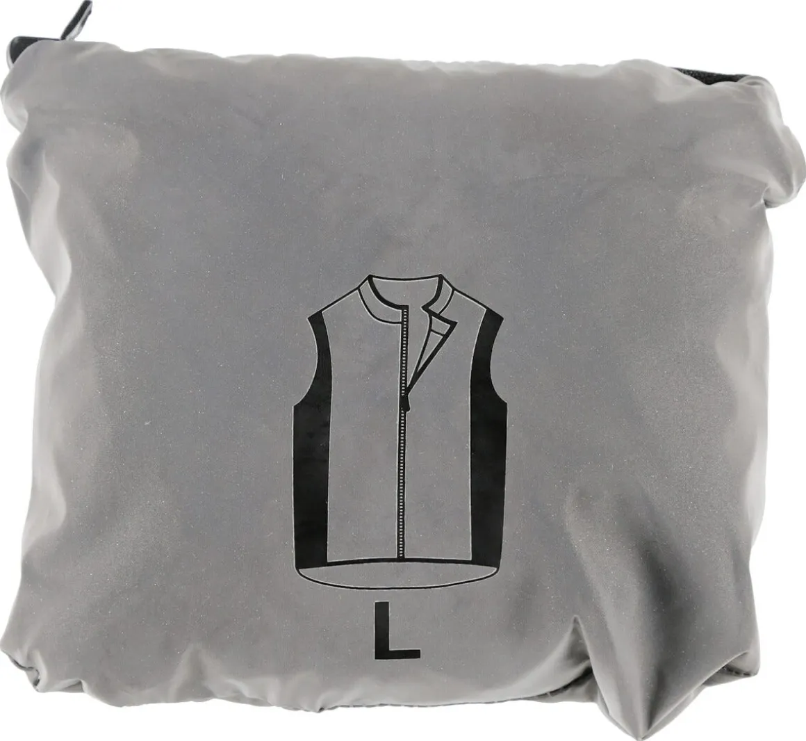 Refleksvest grå, S–XXL, Clas Ohlson