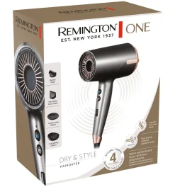 Remington One Dry & Style hårføner D6077, 2000 W
