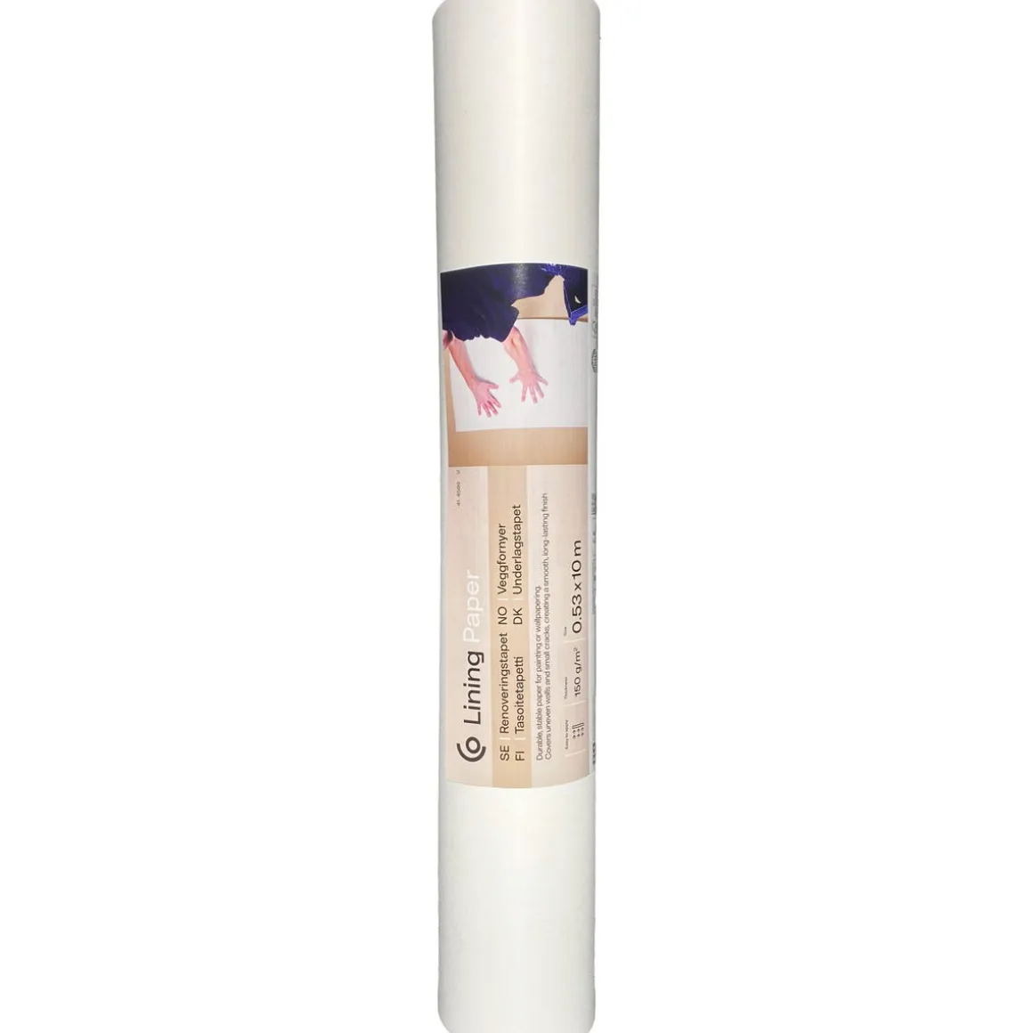 Renoveringstapet non-woven, 0,53 x 10 meter