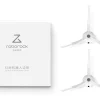 Roborock hvite 3-armede sidebørster i vinyl, 2-pakning