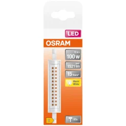 R7s LED-pære rørform Slimline 12 W 118 mm Osram