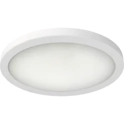 Rund taklampe LED dimbar, hvit