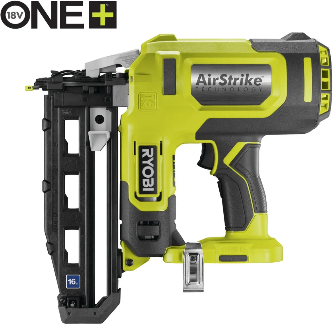 Ryobi dykkertpistol R16GN18-0 One+ 18 V, batteridrevet