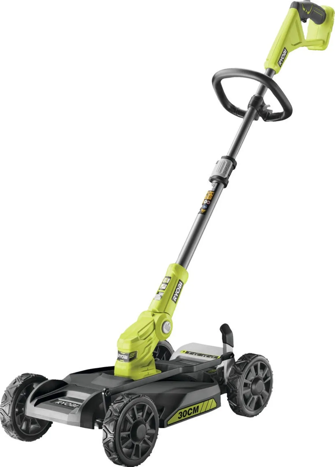 Ryobi 3‐i‐1 gressklipper og trimmer 18 V RY18LMC30A‐0