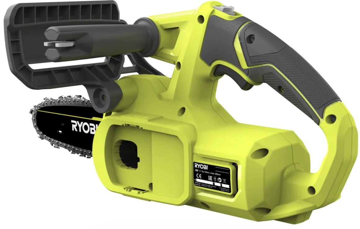 Ryobi One+ 18 V motorsag RY18CS20A-0, batteridrevet