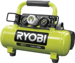Ryobi R18AC-O batteridrevet kompressor, 8,3 bar